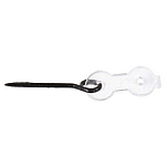 Mikado AMF18-10 Knot Shock Leader Kickers Черный  Black 10 mm 