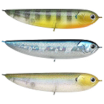 Lucky craft 13SM100-241SSD Sammy Floating Приманка Topwater 98 mm 13.6g Золотистый Striped Shad