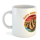 Купить Kruskis 42611C405 Кружка Sloth Hiking Team 325ml  White 7ft.ru в интернет магазине Семь Футов
