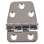 Talamex 43803084 Петля полированная 84x38.5x2 Mm Серый Grey