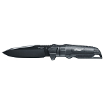 Walther 105-50720 BUK Отрезной нож с фиксированным наконечником Серебристый Black  Hunt