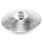 Talamex 45830090 Анод круглой формы FP05 Zinc Серебристый Grey 90 mm 