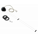 VDO 5454128 Регулируемый емкостный датчик черной воды Silver / Black 200-600 mm