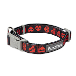 Fuzzyard FZCL685-XS Heartbreaker Воротник Из Неопрена Черный Multicolor XS