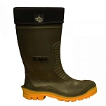 Vass vrkl10s/8/7 Резиновые сапоги Warm Neo Black / Khaki 40x35x15 EU 41