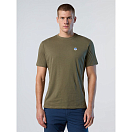 Купить North sails 692970-0441-L Футболка с коротким рукавом Basic Bollo Зеленый Dusty Olive L 7ft.ru в интернет магазине Семь Футов