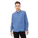 Sea ranch 18-7-283-4015-M Рубашка с длинным рукавом Hyeres Голубой Indigo M