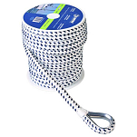 Talamex 01919220 12 mm Anchor Braided Rope Without Lead Белая White 20 m 