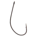 Daiwa 16509204 Bassers Worm Ffn Крюк Серый  Grey 4 (10 pcs) 