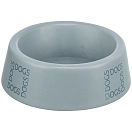 Купить Trixie 25224 миска 400ml  Grey / Blue 7ft.ru в интернет магазине Семь Футов