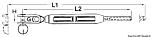 Turnbuckle press-fitting terminal 3/8 cable 5 mm, 07.185.04