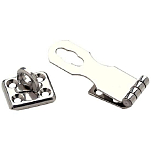 Seachoice 50-37111 Swivel Eye Safety Hasp Серебристый  Silver