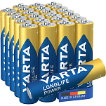 Varta 38615 1x24 Longlife Power AAA LR03 Аккумуляторы Голубой Blue