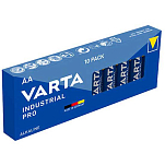 Varta PILALR6VARP/10 Industrial Pro LR6 Щелочные батареи типа АА 10 единицы измерения Бесцветный Blue