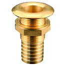 Купить Forniture nautiche italiane 1818477 Латунь через корпус Золотистый Bronze 2´´  7ft.ru в интернет магазине Семь Футов