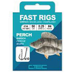 CTEC 004748-00117-00001-00 Perch Baithold Связанные Крючки Черный Black 4 