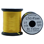 Uni products ZUFR15BY-UNIT линия Floss Rayon 600 Deniers 12.6 m  Brigh Yellow