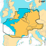 C-map M-EW-T-227-R-MS North-West Europe Reveal X Визитная Карточка Multicolour