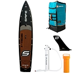 Safe waterman hr100.026 Надувной комплект для падлбординга X-Treme 14´0´´ Black 90x55x23 426.7 cm