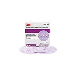 3M 71-30766 Наждачная бумага Hookit Purple Finishing P2000 152 mm 50 Единицы 20x20x12