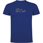 Kruskis CA65500405K045 Футболка с коротким рукавом Bluefin Tuna Голубой Royal Blue XL