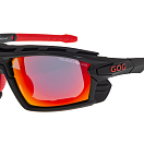 Спортивные очки с диоптриями GOG Glaze / Black/Red / Reflex Red, rx-910/e357-4p