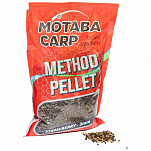 Motaba M9001151 пеллеты Method Strawberry 80g  Green / Brown 3 mm
