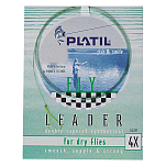 Platil D042007 Fly Leader Крюк Серый  Grey 7-Purple 