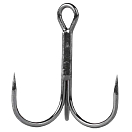 Купить Mikado HJA09-12 Jaws Тройной Крючок Без Бородки Black Nickel 12 7ft.ru в интернет магазине Семь Футов