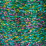 Textreme SGT-28-UNIT линия Glitter Thread 230 Denier 35 m  Green Rnbw