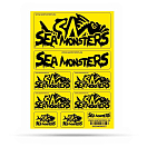 Купить Sea monsters SMPPUBLI Logo Наклейки 7ft.ru в интернет магазине Семь Футов