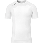 Uhlsport 100220602-XXXL Базовый слой с коротким рукавом Distinction Pro Белая White 3XL