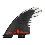 Fcs ds-facc-cc03-md-ts-r киль Ii accelerator pc carbon m tri fins Black / Red 30x40x15