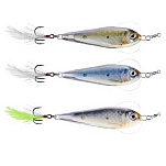 Live target FSDJ60SK208 Flutter Sardine Jigging Ложка 65 mm 21g Gold / Black