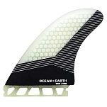 Ocean & earth bh33s-white-único плавник 0e1 whip twin single tab 30x40x15