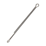 Baetis BAOSL40 Офсетные хвостовики длинные Серебристый Silver 40 mm 