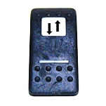 Pros 10418131-npe Переключатель привода со стрелками вверх вниз Blue 5x5x2