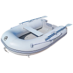 Protender 100020 230 cm Надувная лодка Серебристый Grey 2 Places 