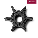 Крыльчатка помпы охлаждения двигателя Mizashi SC-WT136 Ø51,2x19,05мм внутренний Ø13,97мм 6 лопастей шпонка для моторов Yamaha