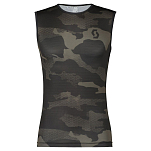 Scott 289410-1659-XL Велосипедная майка без рукавов Carbon Зеленый Black / Dark Grey XL