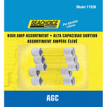 Seachoice 50-11358 AGC Комплект стеклянных предохранителей большой силы тока Бесцветный Clear