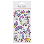 Equikids 901601006 11 Embroided Star Unicorn Наклейки Многоцветный