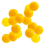 Reactor baits 75056005 Fluo Balls Силиконовый бойл Fluo Yellow