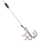 Купить Quantum fishing 4101002 Q-Stinger 8 Cm Крюк Серый  Grey 1/0  7ft.ru в интернет магазине Семь Футов