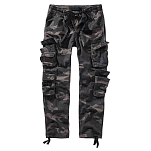 Brandit 1016-4-XL Брюки Pure Slim Черный  Dark Camo XL