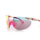 Спортивные очки с диоптриями HILX Domain Shiny White / Pink Lens, rx-562/hdm06201-dmpk1
