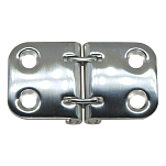 Marine town 4949237 72x40x2 mm Петля из нержавеющей стали с упором Серебристый Silver