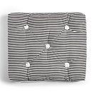 Kapok Single Cushion / антрацит / тонкие полоски