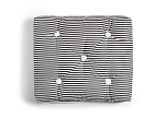 Kapok Single Cushion / антрацит / тонкие полоски
