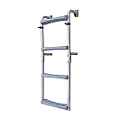 Купить Plastimo P55701 5 Ступенчатая лестница  Grey 1085 x 290 mm 7ft.ru в интернет магазине Семь Футов